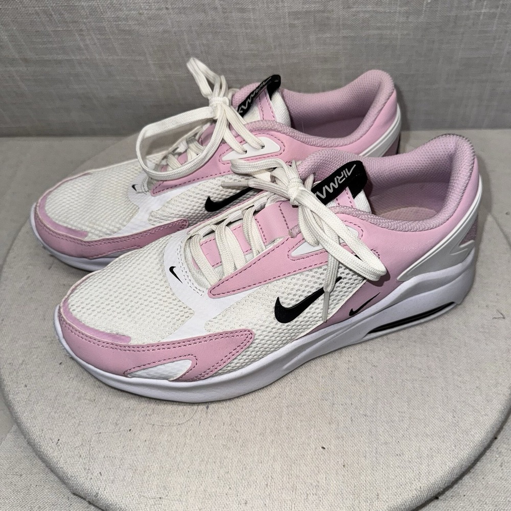 Nike Air Max Bolt Women 8.5 Pink White CU4152-103 Sneakers Athleisure Barbiecore - Picture 6 of 10